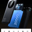 20000 mAh JR-PBF14 2.4A LED Power Bank Black