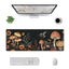 Large gaming mouse pad, 70 x 30 cm, mushroom-shaped design, waterproof surface and durable design, suitable for use on t