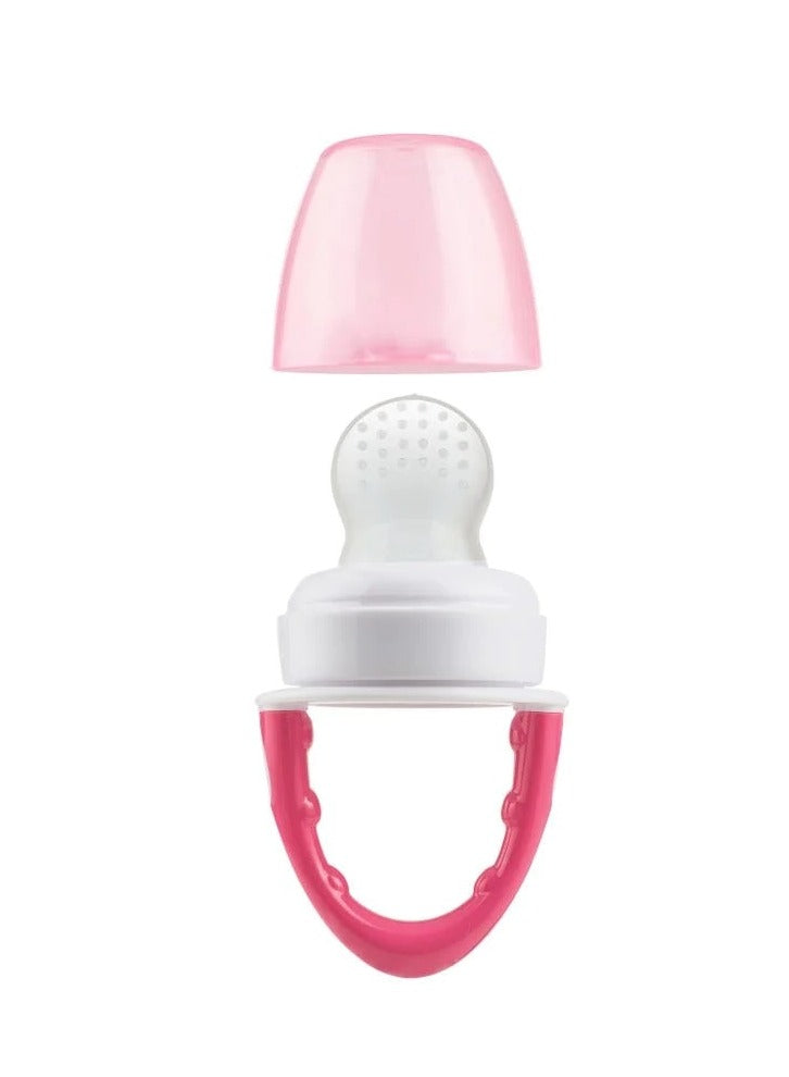 Fresh Firsts Silicone Feeder | Pink