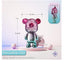 Colorful Bear Design USB Mini Portable Handheld Fan Quiet 3 Gear