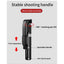 KT-219 Mini Tripod & Selfie Stick, Lightweight Portable Design, Extendable Legs, 360° Rotatable Mount, Stable Support fo