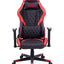 كرسي جيمنج Redragon C211 Gaia بتصميم رياضي أسود وأحمر