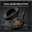 GT811 Wireless Bluetooth Headset – 40mm Drivers, Bluetooth 5.4, ANC+ENC Noise Reduction, 55H Playtime, 15m Range, 60ms L