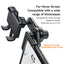 Yesido Phone mount for car floating screen phone clamp holder 360 Rotation Adjustable Three-point stabilized clamping Hover Screen Snap-on Press Clip Phone Holder.