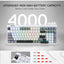 K656 Pro 3-Mood Mechanical Gaming Keyboard – Triple-Mode Connectivity (Bluetooth 3.0/5.0, 2.4GHz & USB-C Wired), 100-Key