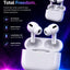 K-24 Pro Wireless Bluetooth Earbuds – Bluetooth 5.0, Intelligent Noise Reduction, Siri Support, Type-C Charging Case, Up