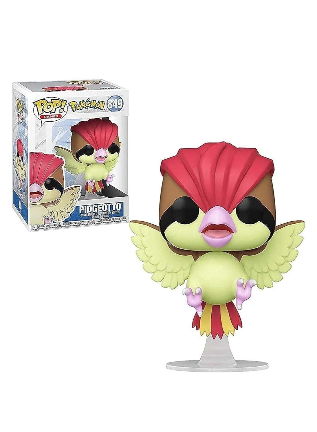 Action Figures Pop! Games: Pokemon - Pidgeotto , One Size