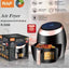 RAF Air Fryer without oil, 1800watts, 8 liters, R.5298