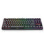 Kumara, Wired Rainbow Gaming Keyboard 60% , Swappable Compact Mechanical Keyboard Dedicated Arrow Keys, for PC and lapto