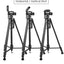 WT-3520 (55-Inch) Aluminium Tripod, Universal Lightweight Tripod with Carry Bag for All Smart Phones, Gopro, Cameras