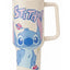 Thermal Mug 1200ML with Handle – Double Wall Vacuum Insulated Stainless Steel Tumbler with Lid, Stitch Cartoon Printed D