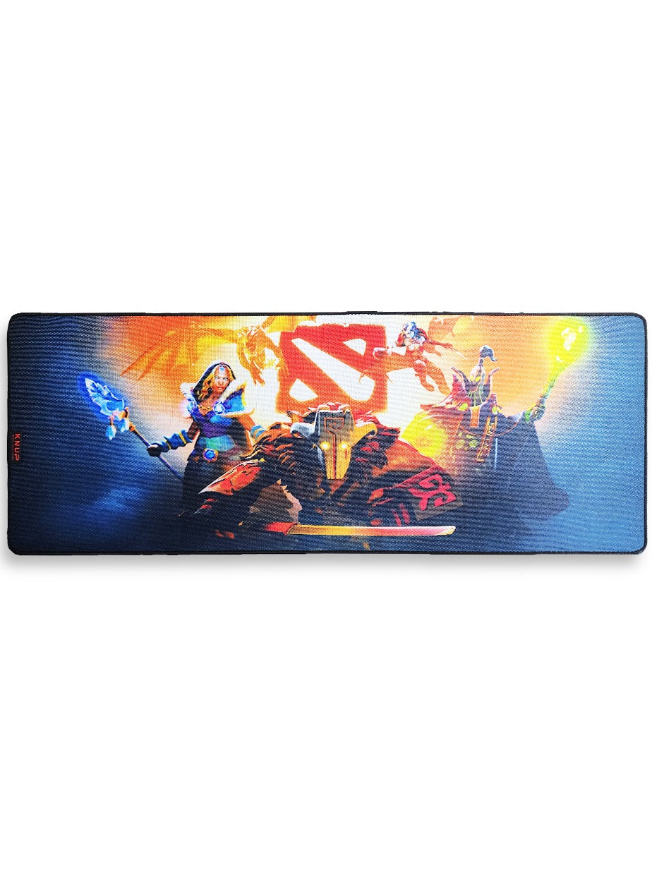 Gaming Mouse Pad -Colour Designs- Size 80X30 CM - Stitched Edges Anti-slip rubber base - Optimized for all mouse sensitivities and sensors - Model Mix Pads KK15