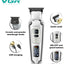 VGR V-931 Professional Hair Trimmer with Digital Display, 5500-7000RPM Button, Ceramic & Powder Metallurgic Blade,4 Cutting Combs, 240min Runtime,1600mAh Lithium Battery