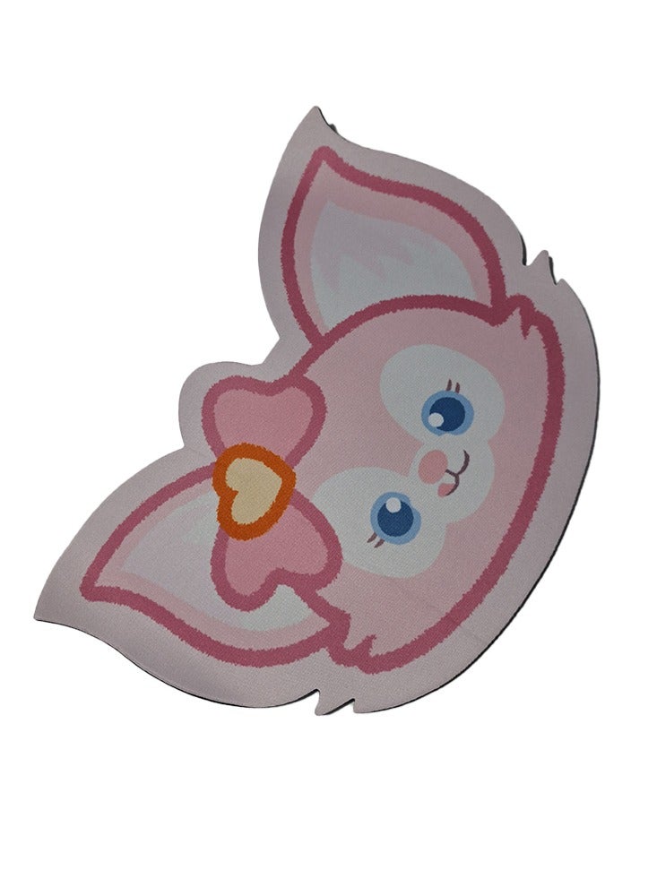 Mini Hand Mouse Pad 3MM , Cute Design HD Print Pattern Desk Mat, Extended Mouse Pad and Keyboard Mouse Pads, Waterproof 