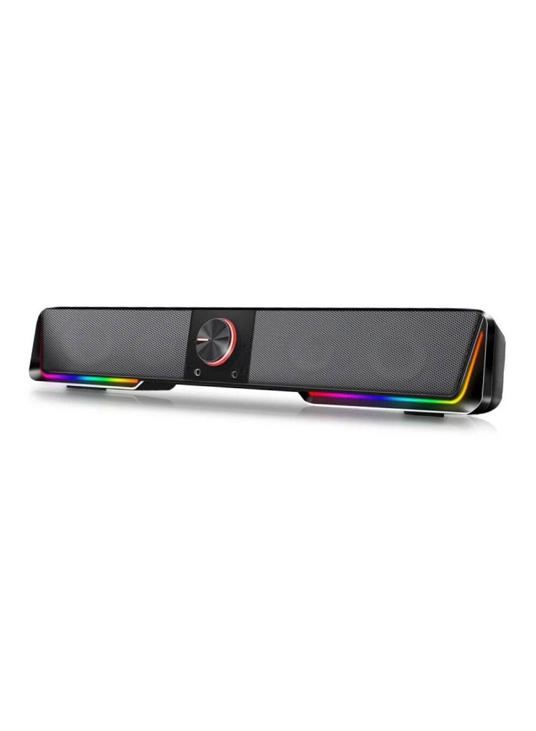 سماعات للكمبيوتر Redragon GS570 Darknets بتصميم ساوند بار أسود