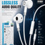 G30 Wired In-Ear Earphones – Clear Stereo Sound Quality, Built-in Microphone for Hands-Free Calls, 1.2m Flat Tangle-Resi
