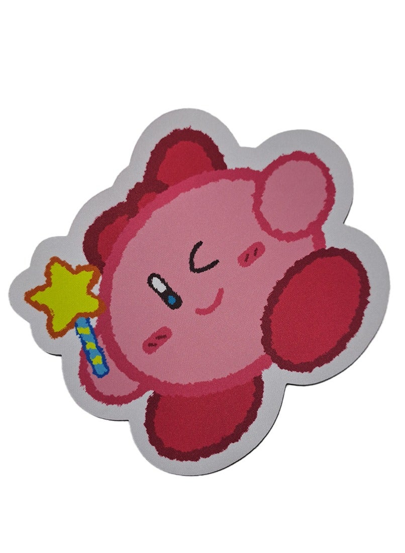 Mini Hand Mouse Pad 3MM , Cute Design HD Print Pattern Desk Mat, Extended Mouse Pad and Keyboard Mouse Pads, Waterproof 