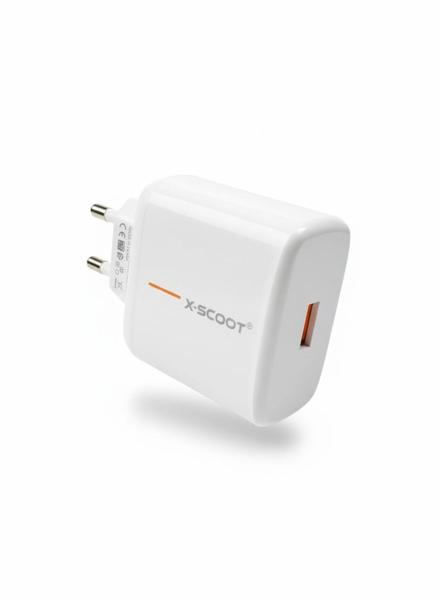 CH-253 GaN 65W Super VOOC Fast Charger with USB-C and USB Ports – High-Efficiency Ultra-Fast Wall Adapter for Phones, Ta