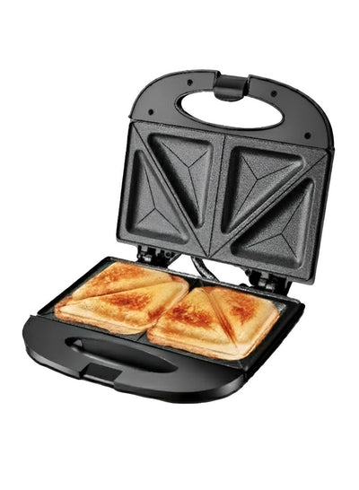 JAMAKY Italy Sandwich maker 1000 watts with Italian technology, black, practical for quick preparation in the kitchen, model JMK2004