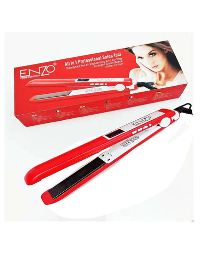 ENZO Hair Straightener iron Flat Ceramic Electric Straightening Relaxer Hair Straightener En-3854