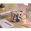 Large Capacity Ceramic Coffee Mug with Cartoon Character Design, Cute Ceramic Tea Cup for Hot & Cold Drinks, Milk Mug, L