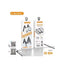 XS-804 Adjustable Desktop Stand for Mobile Phones, Tablets & Laptops, 180° Rotating Foldable Device Holder with Multi-Le