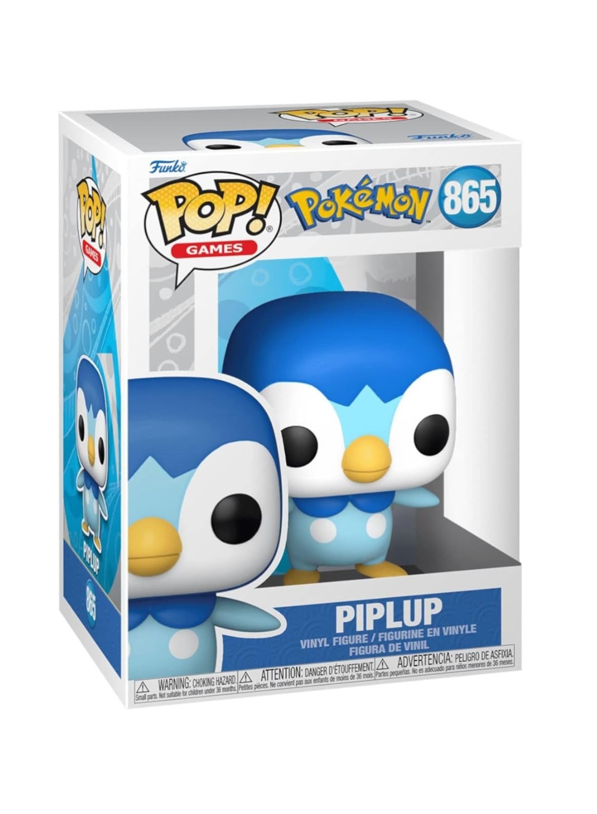 Action Figures Pop! Games: Pokemon - Piplup , One Size