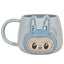 Labubu Ceramic Mug 350ml, Cute Cartoon Coffee Mug, Large Capacity Ceramic Tea Cup with Vibrant Character Design, Glossy 