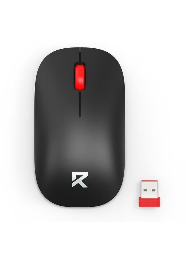 ماوس مكتبي Redragon BM-2944 Wireless بدقة 4000 DPI أسود