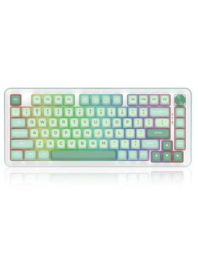 REDRAGON K681 MG-RGB-PRO Cyrus PRO 75% layout wireless Gasket mounted gaming mechanical keyboard 75% improved layout BT-2.4G-Wired provides better typing experience Hot swappable Customized handle design for easy control