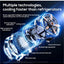 Fast Cooling Mobile Phone Cooler CXA3 , Phone Cooler for Gaming With Cable Type-C , Magnetic and Clip Semiconductor Ice 