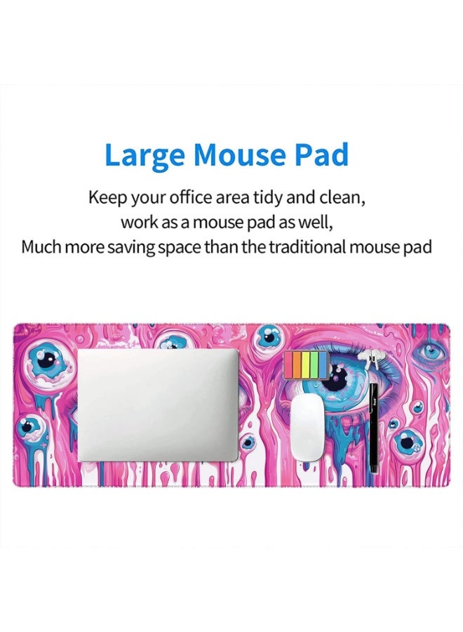 Wilderness Style Eyes Mouse-Pad Mousepad with Non-Slip Rubber Base Gaming Mouse Mat Waterproof Fanny Mousepad Washable C