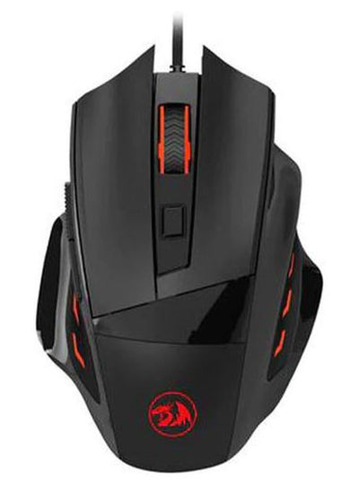 M609 Phaser 6 Buttons Optical Sensor Gaming Mouse Black/Red