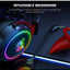 Wired Professional Gaming Headset X10 RGB with Noise Cancelling Microphone, Over-Ear Fabric Cushions, Clear Sound Perfor