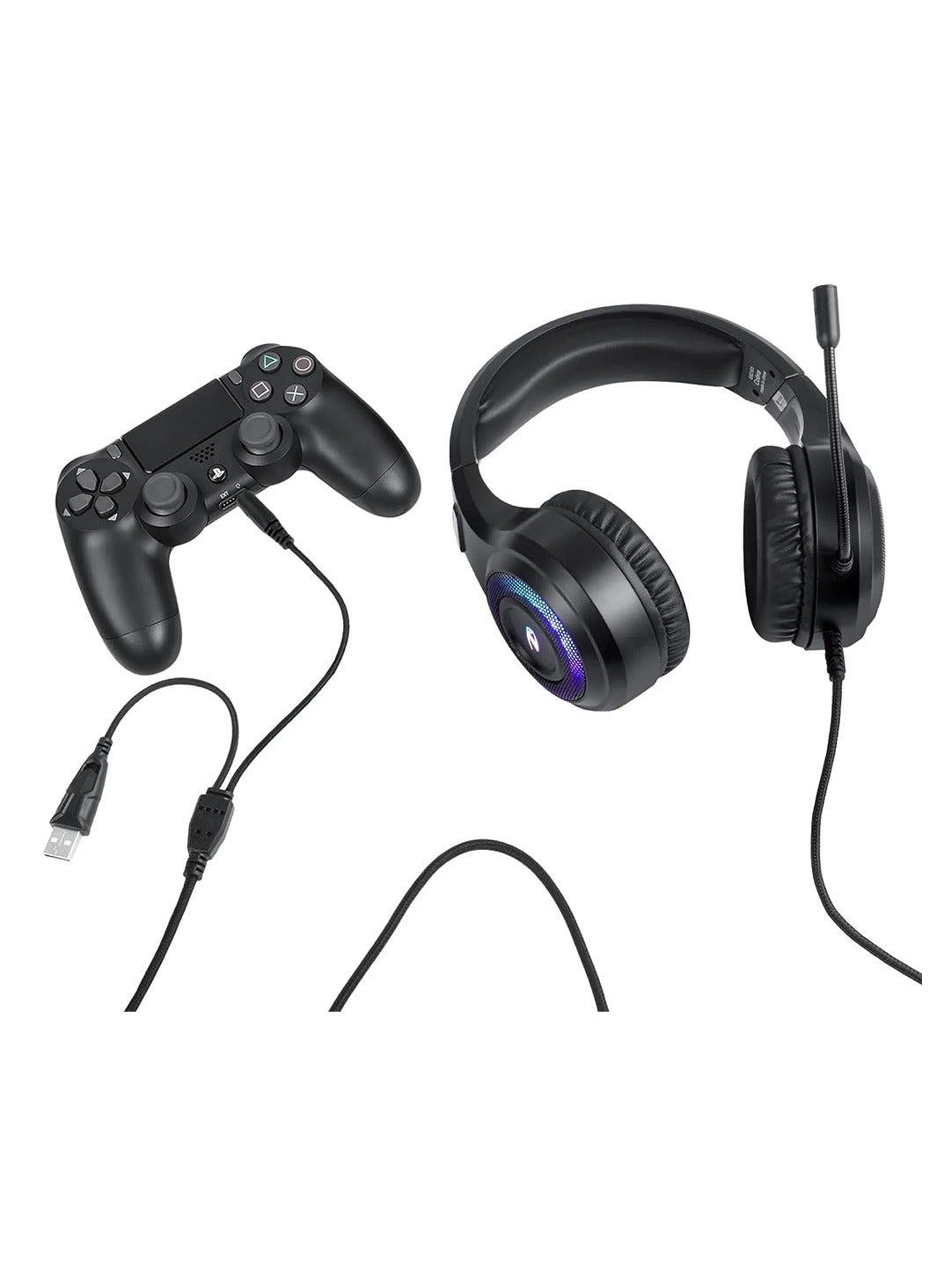 Zoook Cobra Professional Black Gaming Headset With Surround Sound Stereo