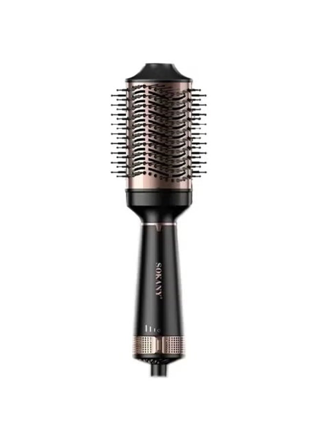 SK-1914N Professional 4 in 1 Hair Dryer Brush for Women and Girls, 1260W Dries, Smooths, Styles and Adds Volume, Ionic T