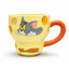 Large Capacity Ceramic Coffee Mug with Cartoon Character Design, Cute Ceramic Tea Cup for Hot & Cold Drinks, Milk Mug, L