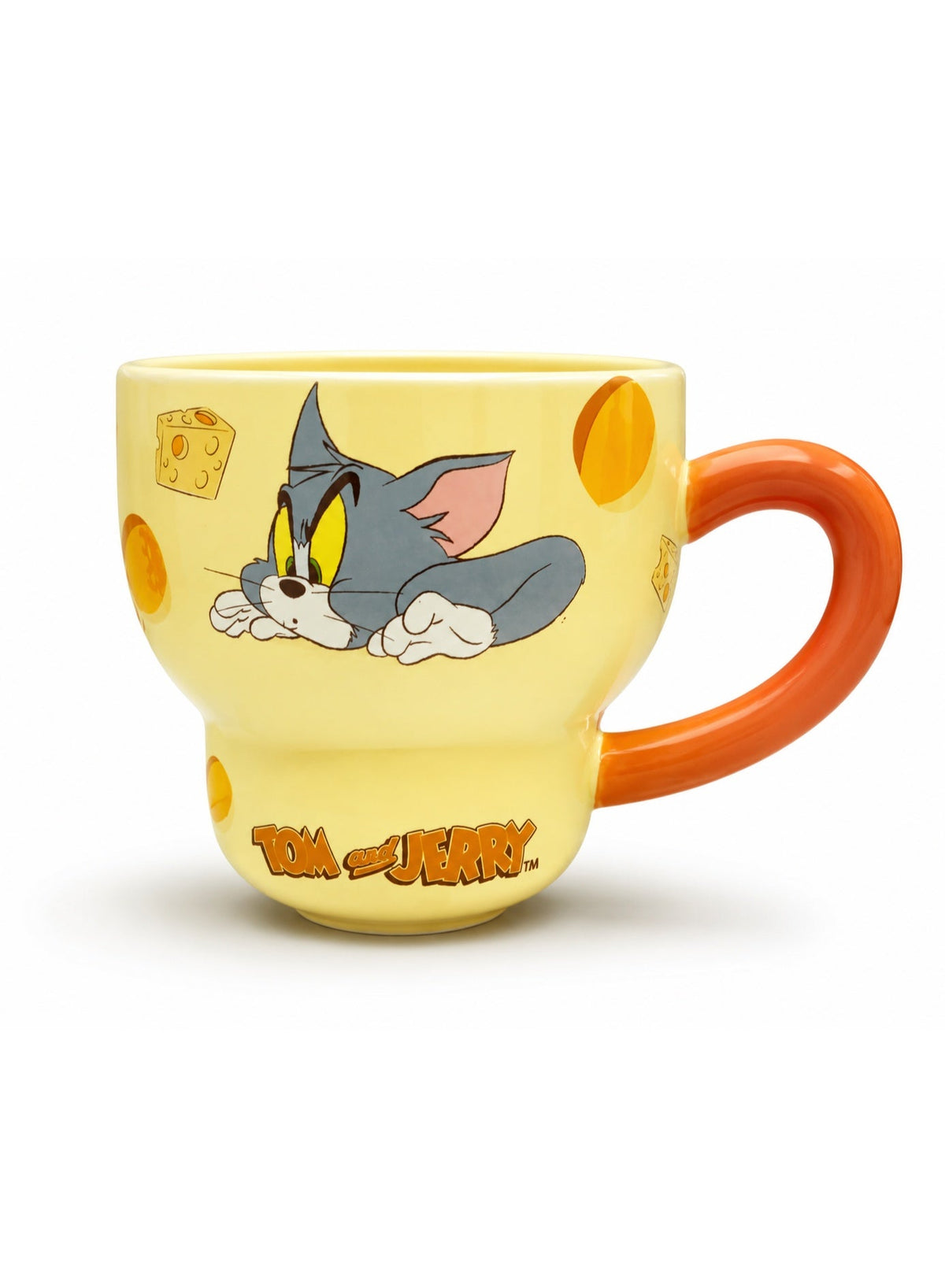 Large Capacity Ceramic Coffee Mug with Cartoon Character Design, Cute Ceramic Tea Cup for Hot & Cold Drinks, Milk Mug, L