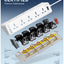 SC10610C Universal Power Strip with 10 AC Outlets & 6 USB Ports (33W PD + QC3.0), 2500W Surge Protection Extension Socke