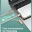 4-in-1 Fast Charging Cable 1.2M with USB-C, Multi Connector Charging and Data Transfer Cable, 5A High-Speed Charging Cor