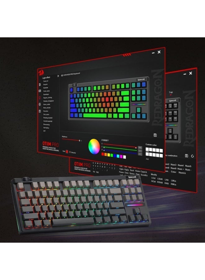 كيبورد جيمنج Redragon K729-M OTIIM مغناطيسي بمعدل 8K