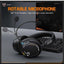 GT886 3-Mode Gaming Headset – 2.4GHz USB, Bluetooth & Wired, 40mm Drivers, Noise-Cancelling Microphone Adjustable, Up to