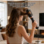 SK-15034N 5-in-1 Hair Dryer Brush – 1400W, 5 Interchangeable Styling Attachments, Drying, Curling, Straightening & Styli