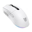 Tri-Mode RGB Wireless Gaming Mouse White Edition, High-Precision Bluetooth,  Wireless & Wired Gaming Mouse for PC, Lapto