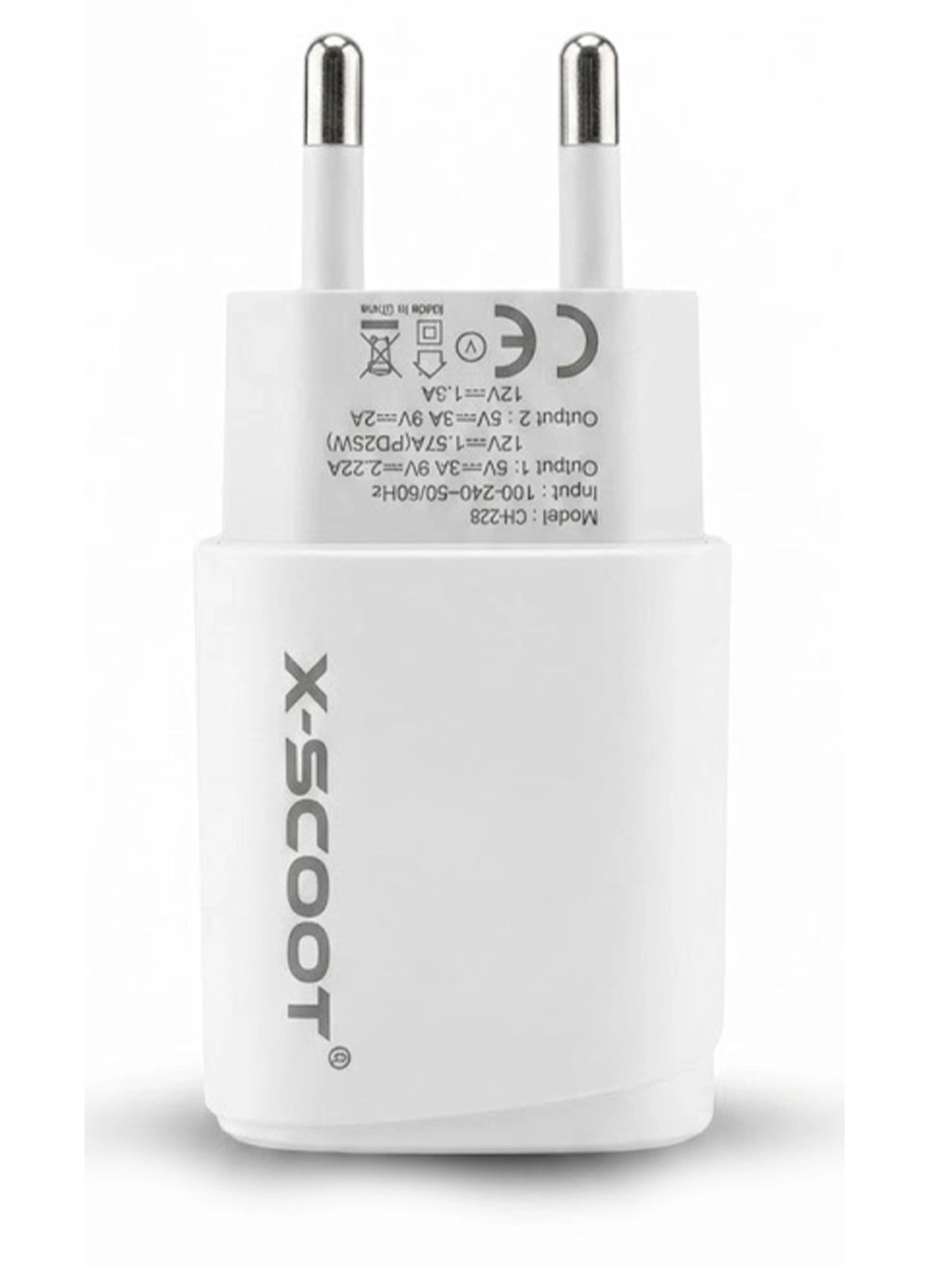 راس شاحن X-SCOOT منفذ