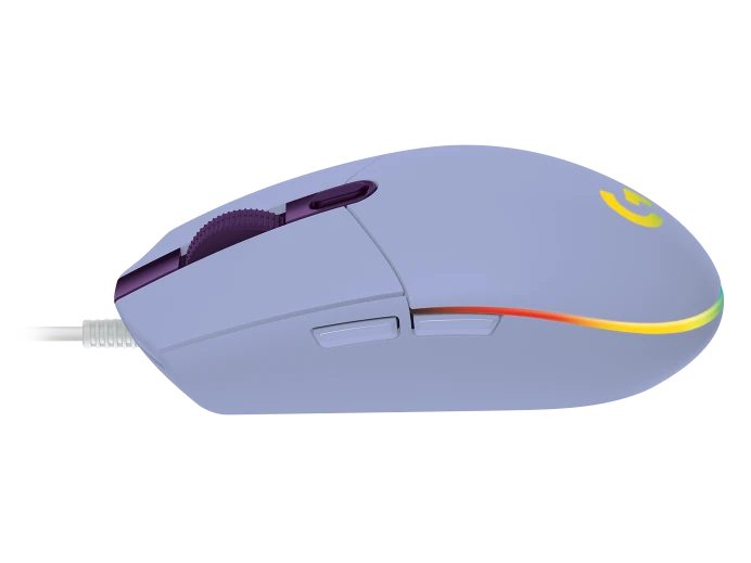Logitech G203 LIGHTSYNC RGB Gaming Mouse – 8,000 DPI (italic)