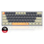 REDRAGON K606 LAKSHMI White LED 60% Gaming Mechanical Keyboard, Brown Switches (ORANGE, BLACK & GREY)