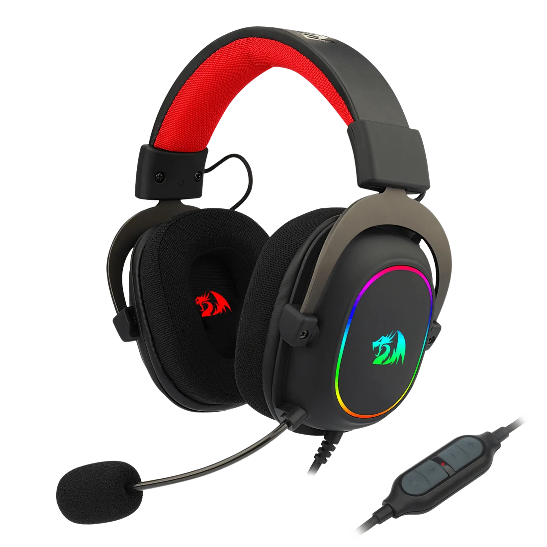 Redragon H510-RGB Zeus X Gaming Headset 7.1 Surround Sound RGB Black