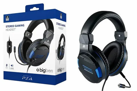BIGBEN PS4 V3 Blue Gaming Headset