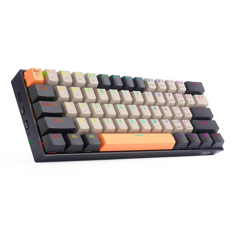 Red dragonic wireless rgb mechanical keyboard k530W outlets brown switch open box